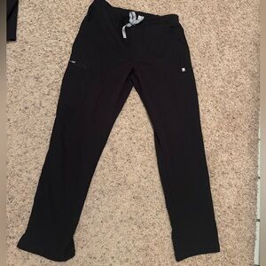 Figs Black Petite Technical Collection Pants